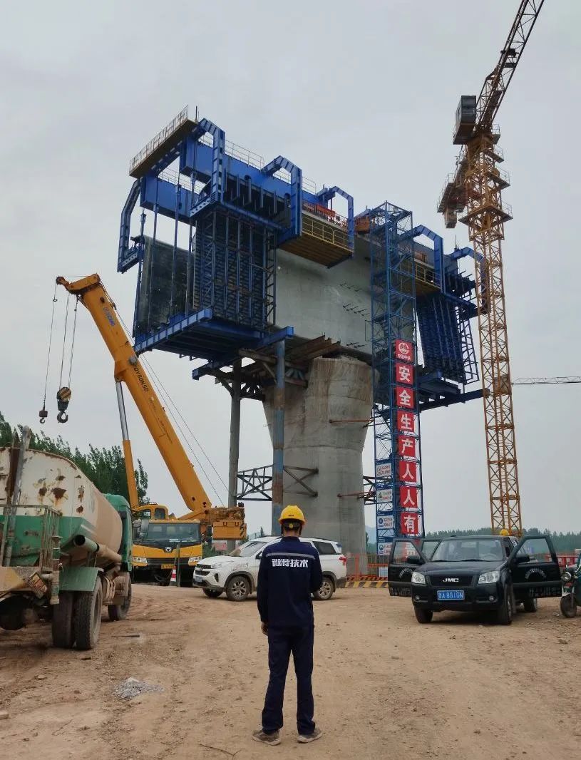 Weite's Bridge-Building Machine Information System Helps the Construction of Weisu High-Speed Railway
