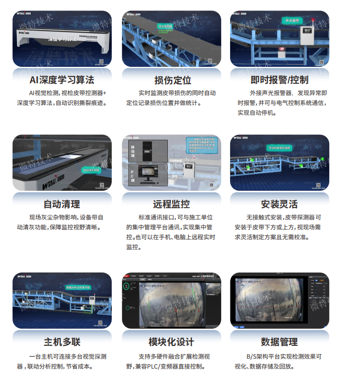 WTAU's AI-powered belt tear detection system helps stabilize material transportation in biomass power plants and has been recognized by the industry.