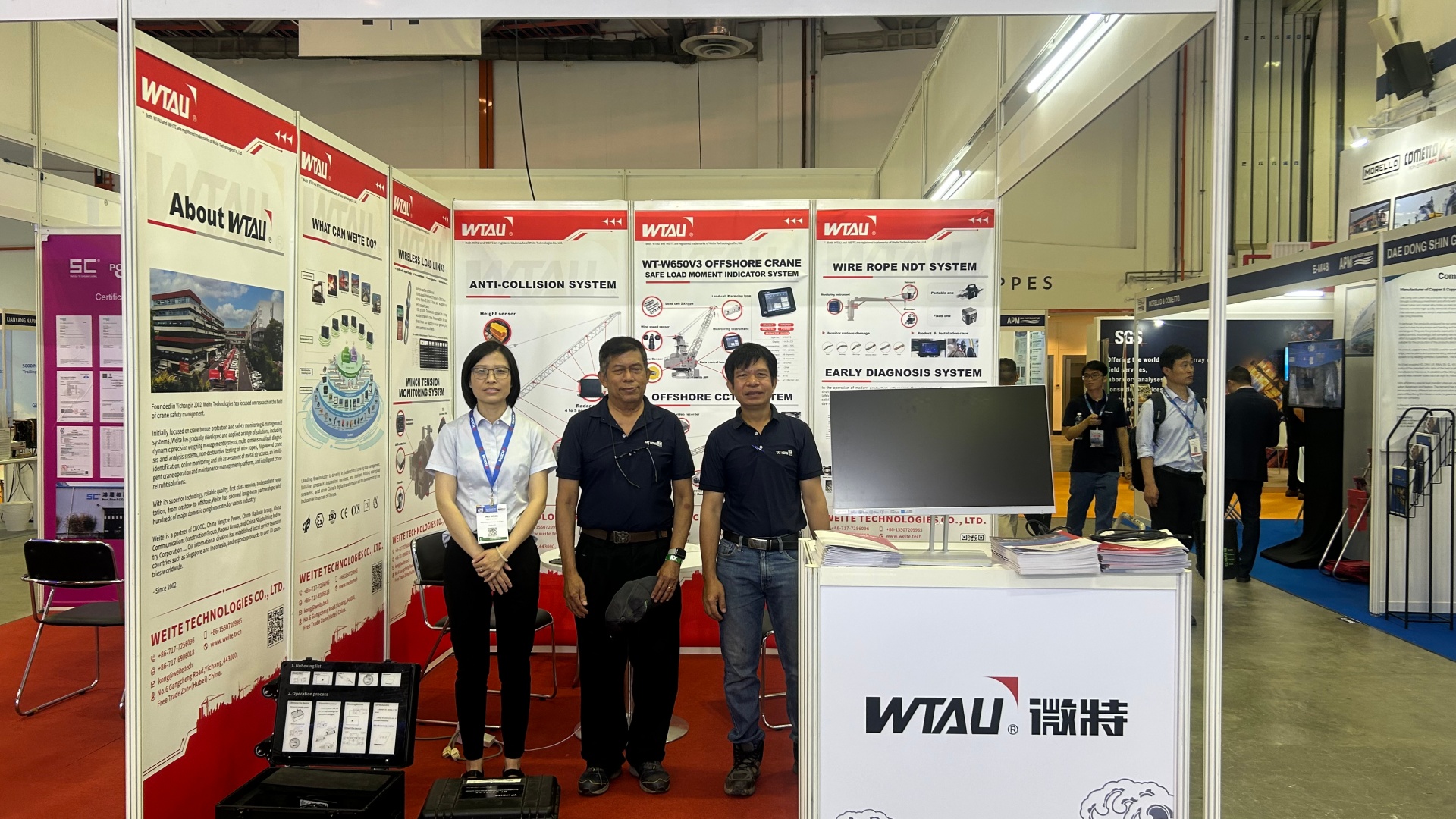 WTAU's International Division Debuts at Singapore APM 2026, Empowering Global Maritime Green Development with Intelligent Safety Equipment.