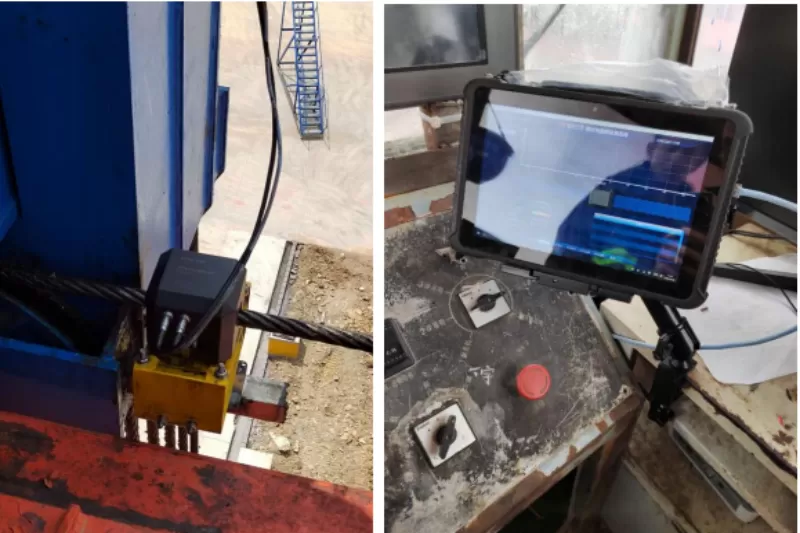 WT-WRNDT Wire rope non-destructive testing system