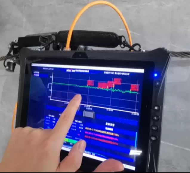 Shanghai state-owned enterprise thousands of miles pilot, Weite wire rope online monitoring system won unanimous praise!