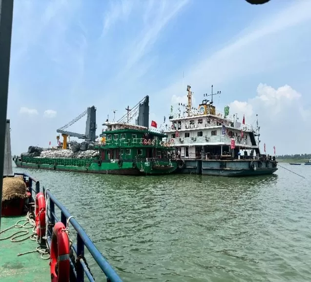 The constant tension monitoring system of the Weite winch ensures the safe construction of the "Changyan 1"