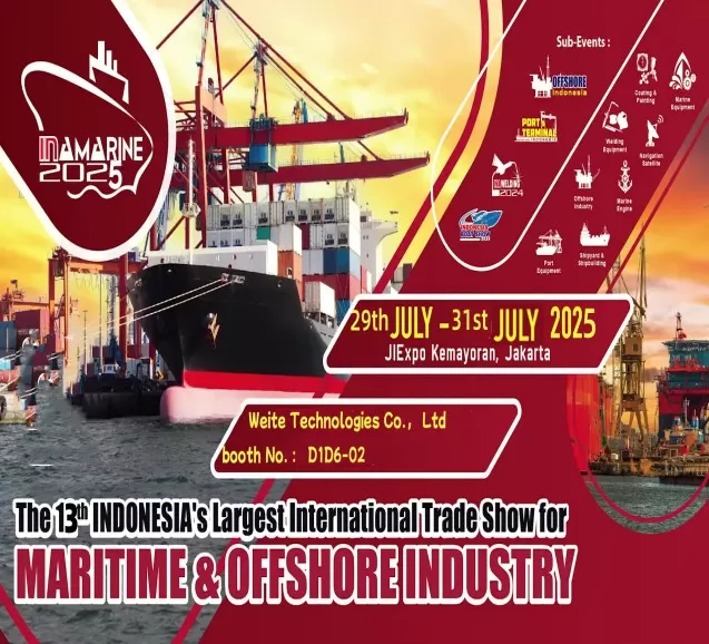 Yichang Weite will attend the 2025 Indonesia Ship and Maritime Exhibition (INAMARINE)