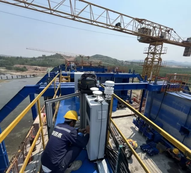 Weite's Bridge-Building Machine Information System Helps the Construction of Weisu High-Speed Railway