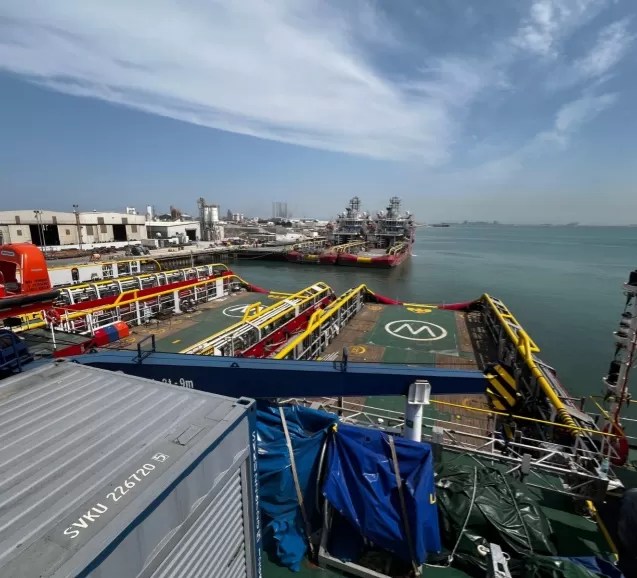 WTAU's Deck Crane LMI Arrives in the Middle East, Providing a Strong Safety Barrier for Saudi Arabia's Largest Shipowner.