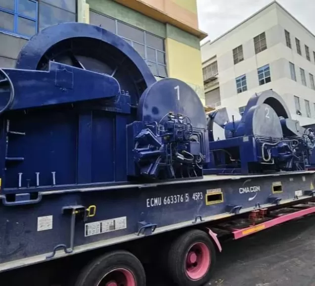 WTAU's Anchor Windlass Weighing System has been successfully Delivered to a Large Deck Machinery Manufacturing Company in Southeast Asia.