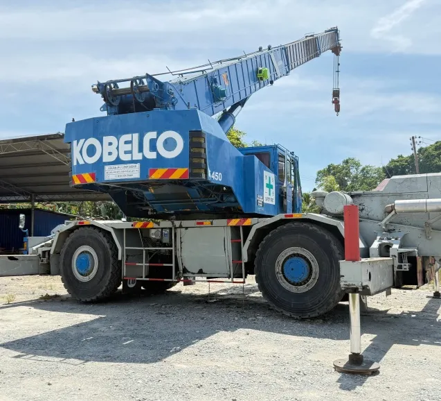 WTAU's WTL-A700 Hydraulic LMI System has been successfully Adapted to a Kobelco RK450 Crane and has received High Praise from Malaysian Client.