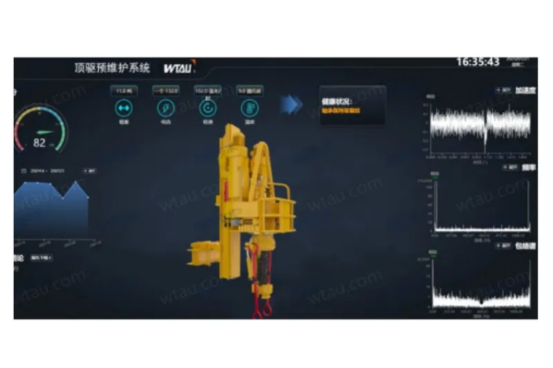 WTYJ-ZX Top Drive Safety Inspection and Predictive Maintenance System
